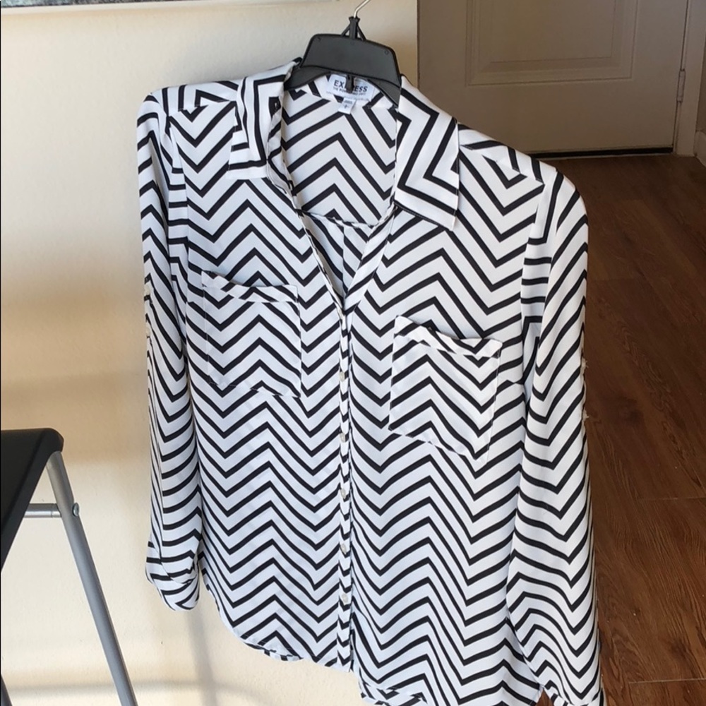 Express long sleeve blouse
